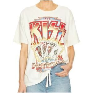 Womens DayDreamer Kiss Destroyer Tour Tee Shirt Size 2X
